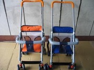 全新 簡易可推式機車座椅 幼兒機車座椅 嬰兒兩用式推車（橘色．藍色）可加購遮陽板 台灣製造