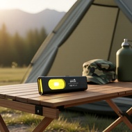 WARSUN T7 PRO 550LM rechargeable LED flashlight, 6 modes, compact & ideal for camping/car repair WAR