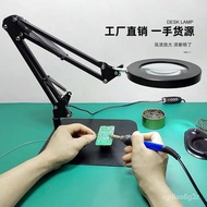 30High Magnification Bench Magnifiers Three ColorsledLamp Elderly Reading Mobile Phone Repair Welding1000Work Light