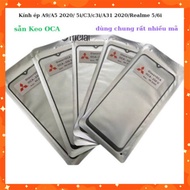 Realme 5i/realme 6i/A9 2020 /A5 2020/C3/c3i/A31 2020 Laminated Glass,OCA Glue