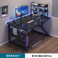 電腦枱 100/120/140/160*60CM 黑色/白色 桌面置物架組合 電競枱 遊戲檯 寫字枱 Computer desk 辦公枱 Game Office desk 電腦桌 N-22413 G