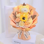 [全新] Pompompurin 布甸狗公仔花束💐