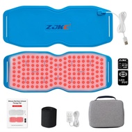 ZJZK Wearable Red Light Therapy Pad 940nm 850nm 660nm Infrared Light Deep Penetration 450Pcs LED Lig