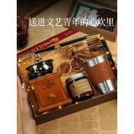 gift ideas for christmas giveaways for christmas Niche Hand-Ground Coffee Machine Gift Box Birthday 
