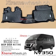 Nissan Nv350 Premium 2018-2025 Nv350 Logo 5D Thailand Made Deep Dish Matting ( Nv350 Accessories )