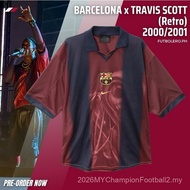 [SSS+]2000/2001 Barcelona x Travis Scott retro jersey S-4XL