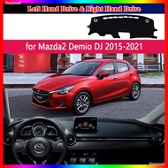 Dashboard Cover Dash Board Mat Carpet Pad for Mazda 2 Demio Mazda 2 DJ DL 2015~2021 Protection Sunsh