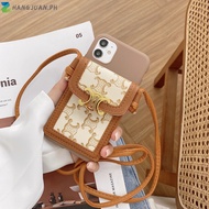 Fashion style Bag Huawei Nova 3 3i 5 5i 5T 7 SE Y7A Y6P Y7 Y9 Pro Prime 2019 2020 Soft Silicone Cards Handbag Purse Phone Cover Long Chain
