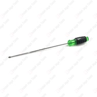 TEKIRO Obeng PLUS MIN 12 Inch Gagang Karet PH2 6 x 300 mm - Magnet Rubber Grip CR-V Chrome Vanadium