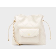 SAIME Lover 愛心口袋菱格流浪包 Backpaks