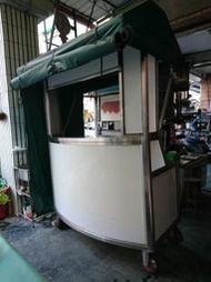 白鐵飲料攤車 騎樓生財器具