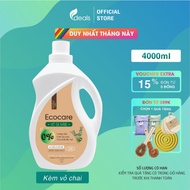 ECOCARE Organic Soap Multi-Purpose Cleaner 4 liters - Free 500ml bottle - Antibacterial, deodorizing