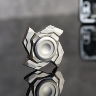 Mechanical Nail Opening Mini Nail Opening Fidget Spinner Black Technology Push EDC Toy Decompression