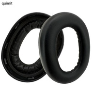 QUIM Protein Leather Ear Pad Earphone Ear Cushions Cover Earpads for Evolve2 85  Headsets Earmuffs