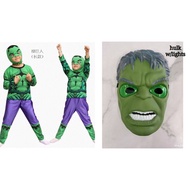 Incredible Hulk kids costume,fit 1yrs to 8yrs old