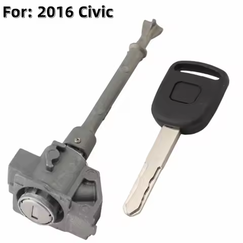 XIEAILI OEM Auto Left Door Lock Cylinder Barrel For Honda 2016 Civic With 1Pcs Key S782