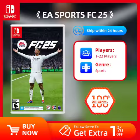 Nintendo Switch Game Deals - EA SPORTS FC 25 - Games Physical Cartridge Support TV Tabletop Handheld