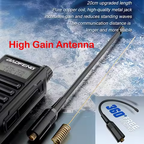 2PCS Baofeng UV16 Max V2 IP68 Waterproof Walkie Talkie High Power Ham CB Radio Upgrad Of UV9R UV5R P