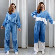 Indie Indigo Tie-Dye Fabric Set