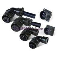 18-10 22-22 32-17 20-4S AMP D-5 Power Connector 4 Pins Plug Socket for A06B-6114-K210 FANUC Mitsubis