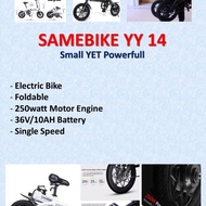 Samebike Yy14 Sepeda Listrik Lipat / Sepeda Listrik Lipat Yy 14