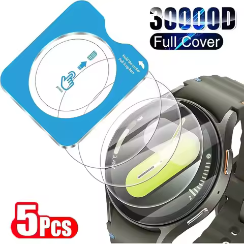 1/3/5pcs Tempered Glass Screen Protector For Samsung Galaxy Watch 7 40mm 44mm Screen Protector For S