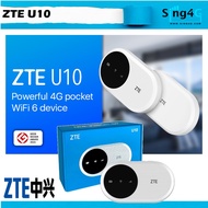 ZTE U10 Powerful 4G Pocket Latest Generation Wi-Fi 6 High-Speed Internet Access  32 Devices