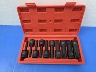 NASHI ชุดบล็อกเดือยโผล่ 4 หุน หัวท็อก TORX 10 ตัว/ชุด NS-001T พร้อมส่งจากไทย