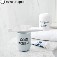 OCEANMAPDZ Washing Cup Heat-resistant Tea Cup for Beverages Cup Plastic Nordic Style Portable Organi