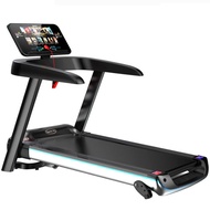 [COD] SOURCE Home Treadmill Small Fitness Equipment Mini Folding Color Screen wifi Treadmill