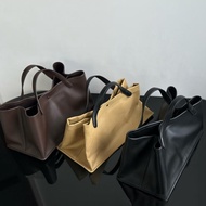 The Row Idaho New Fashionable Versatile Handbag Women's Leisure Boat Bag Simple Large Capacity Tote 