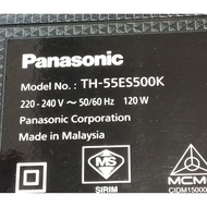 (BD128) PANASONIC TH-55ES500K LED TV  (SMART TV) SPARE PART