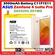 NGS 3000mAh Battery C11P1511  Fit For ASUS Zenfone 4 Selfie Pro ZD552KL Z01MD with Tools