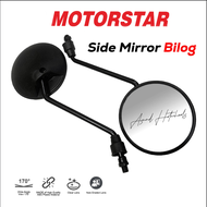 Motorstar Zest X110-  1pair Universal Round Side Mirror Long For Motorcycle (073)