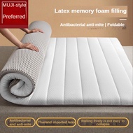 【aoshou6】【HOT SALE】Latex mattress cool silk foldable mattress Hotel mattress home mattress double home mattress tatami mattress 3OJC