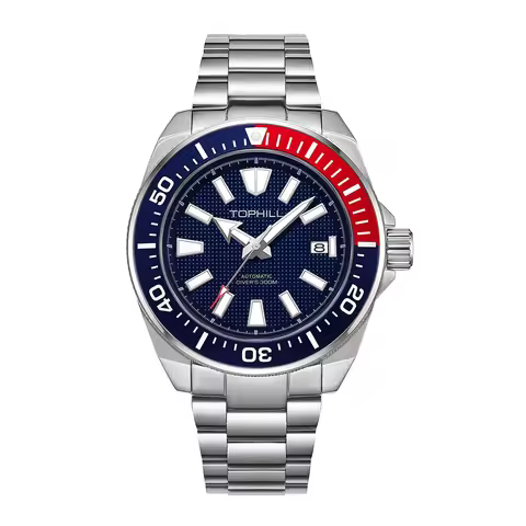 TOPHILL Automatic Mechanical Diving Watch 300M Waterproof Super Luminous Men's Wristwatches NH35 Mov