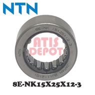 NTN 8E-NK15x25x12-3 NK15x25x12 NK152512 Yamaha Ego / Ego S / Nouvo S Needle Roller Bearings With mac