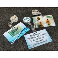 JW PVC Badge Card with Retractable Clip RC2025