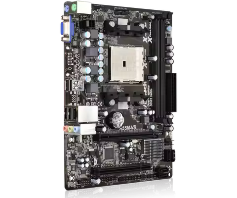 ASRock A55M-V carte mère A55M-V prise FM2 + AMD A55 DDR3 32GB prise en charge A10-6800B A10-7700K A1