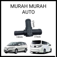 HEATHER JOINT RADIATOR T PIPE TOYOTA VELLFIRE ANH20 ESTIMA ACR50
