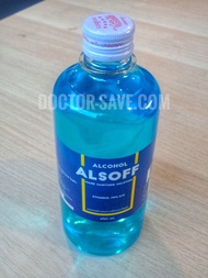 Alsoff Alcohol 450cc แอลกอฮอล์ 70% ตราเสือดาว