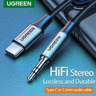 Ugreen 20192 CM450 USB C to Audio 3.5mm cable with DAC Chip, 24bit/96kHz Hi-Fi Audio