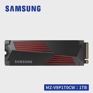 SAMSUNG 990 PRO PCIe 4.0 NVMe M.2 固態硬碟 1TB (含散熱片) MZ-V9P1T0CW