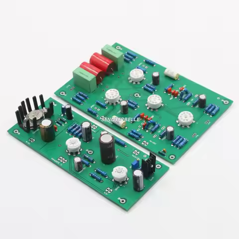 HiFi ECC88+ECC83 Tube MM Phono Amplifier Board Base On Germany D.Klimo Phono Circuit