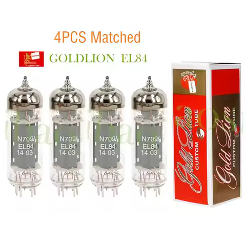 GOLD LION EL84 Vacuum Tube Replace 6P14 N709 EL84 EL84-S Electronic Tube Amplifier Kit Audio Valve P
