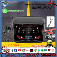 FKTP จอ android ติดรถยนต์ 9 นิ้ว Mitsubishi Triton Pajero 2006-2014 จอแอนดรอยด์ AppleCarPlay WIFI GP