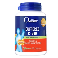 Ocean Health Vitamin C Buffered C-500 60s (For Immunity | Chewable Vitamin C Tabl