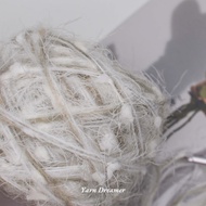 Fluffy Yarn for Crochet Bundle Grey Crochet Yarn Thick Yarn Crochet Wool Yarn Art Beige Yarns Knitti