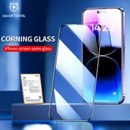 SmartDevil Corning Gorilla Glass Screen Protector for iPhone 14 Pro max 14 Promax 14 Plus iPhone 13 Pro max iPhone 13 Pro Full Screen Coverage HD Dust-proof Tempered Glass Film Anti-fingerprint