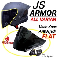 Helmet Visor Helmet Visor Flat Venom Open JS Armor Helmet Motor